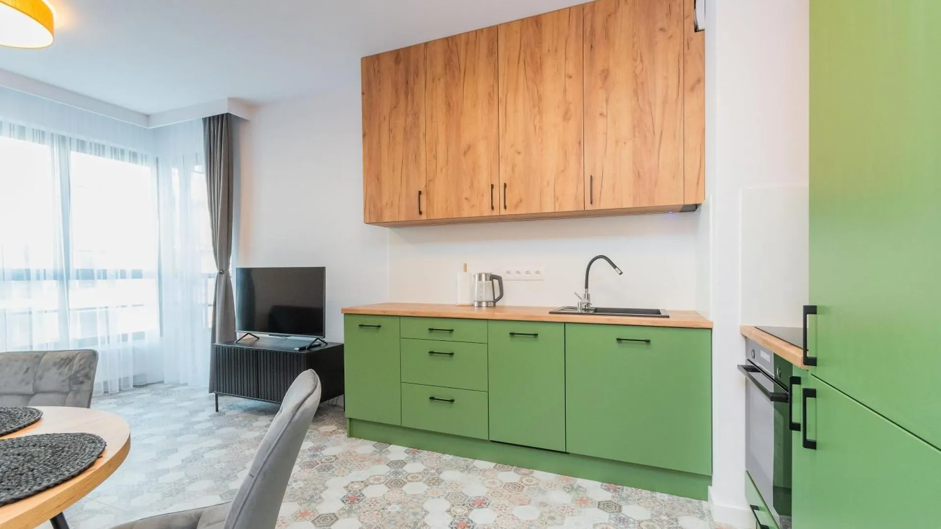 Doki Montownia - Pistacjowy By Grand Apartments غدانسك